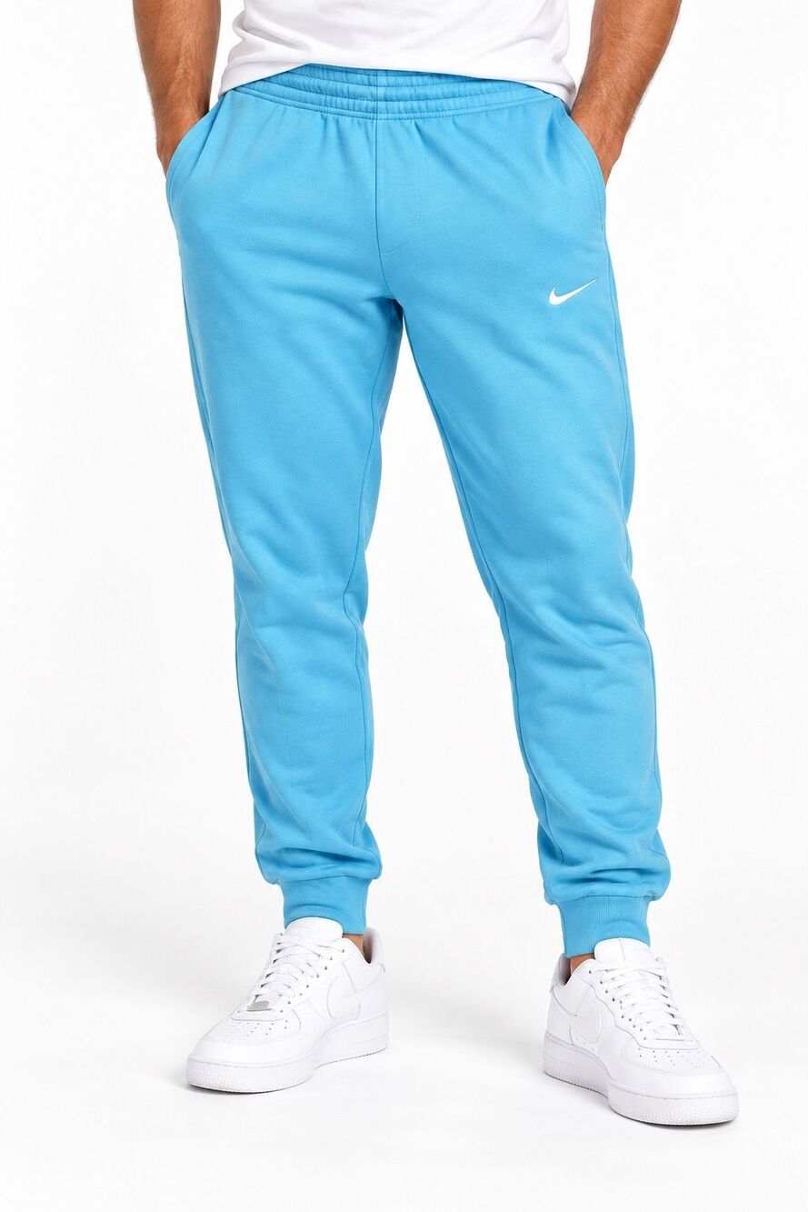 Nike Sportswear Mens Club Fleece Joggers Sky Blue Chill Large 716830-499